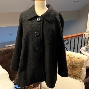 Black wool jacket